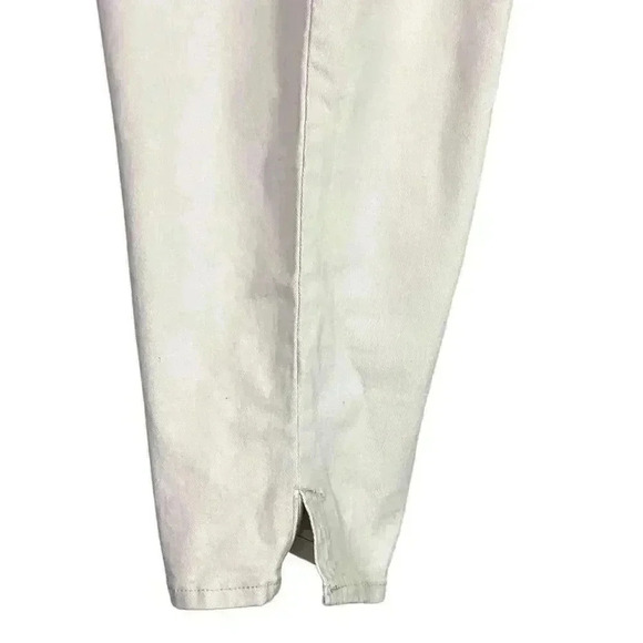 Gloria Vanderbilt Amanda Women 18 Classic Rise Capri Jeans Beige Stretch NEW - Picture 7 of 11